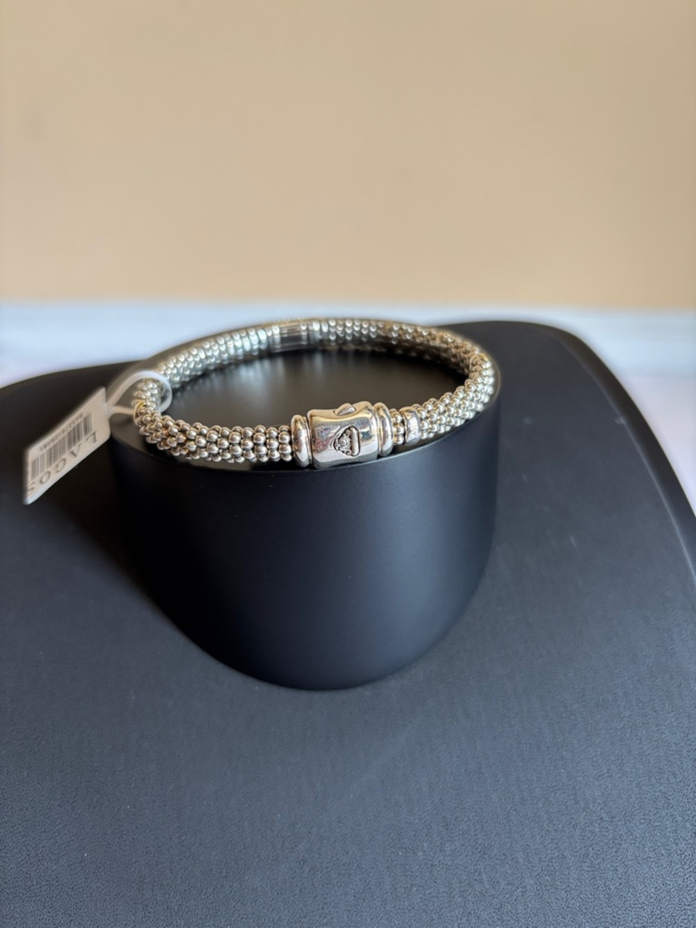 LAGOS SIGNATURE CAVIAR Blue Sapphire Caviar Bracelet | 6mm - Picture 11 of 12